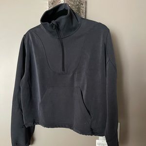 Lululemon Brushed Softstreme Ribbed Half Zip